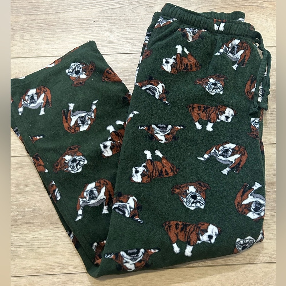 Mens Croft and Barrow Bull dog pajama pants